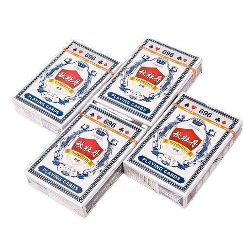 Autumn Peony Thick Poker Cards Creative Inexpensive Thick Playing Cards Entertainment Cards Dou Di Zhu Poker Cards