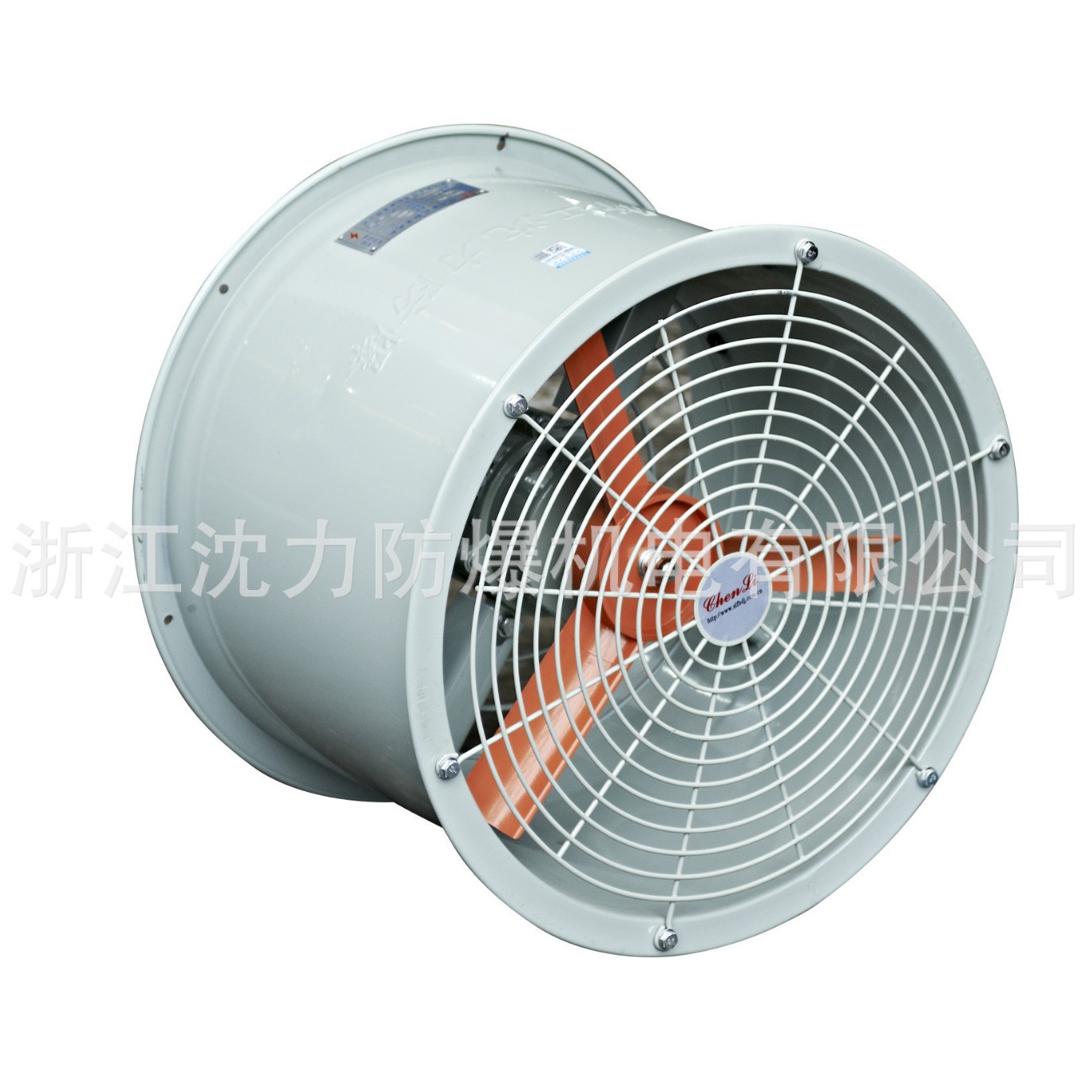 铁壳轴流式通风机 管道式低噪音BZF型安全防腐轴流式通风机沈力