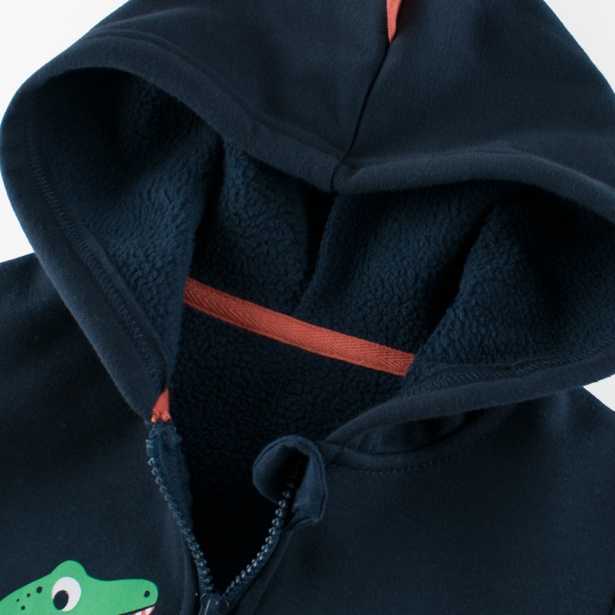 27kids ropa para niños transfronterizos otoño e invierno chaqueta para niños más tejido de terciopelo cremallera de dinosaurio ropa para bebés al por mayor