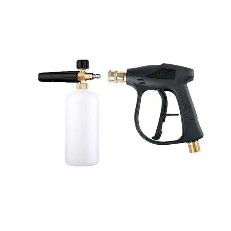High-pressure washer PA pot universal spray gun, household high-pressure car washer nozzle, PA foam pot, complete set of spray pots for cars