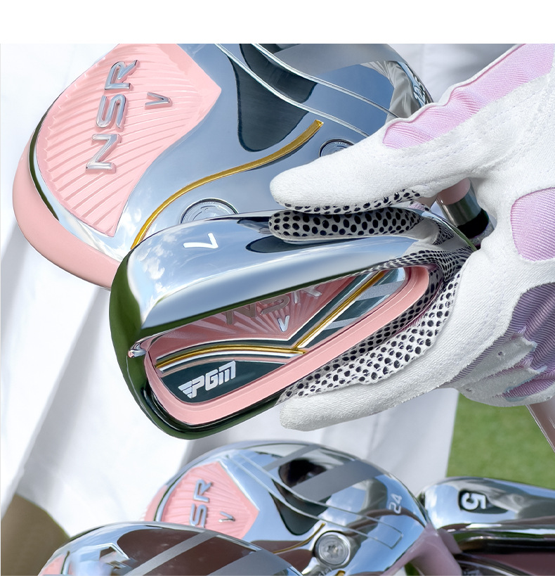 Gậy đánh golf PGM nữ số 7 sắt loại L, thép không gỉ carbon, đầu thanh tập luyện chuyên nghiệp — Tiffany Blue [TIG074] Sắt số 7 (Thanh carbon hạng L), Tiffany Blue [TIG074] Sắt số 7 (thanh thép 950), Bột san hô [TIG074] Sắt số 7 (Thanh carbon hạng L), Bột san hô [TIG074] Sắt số 7 (thanh thép 950) chi tiết 10