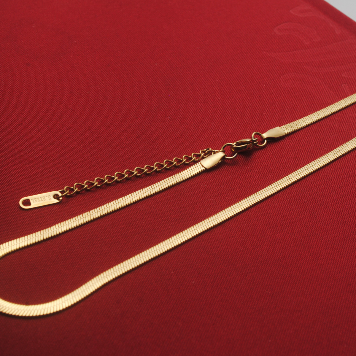 Simple Style Geometric Stainless Steel Plating Necklace 1 Piece