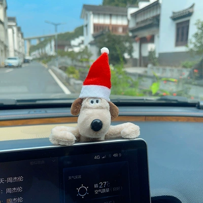 Other Automotive Interior Supplies — display car pendant computer screen - display-christmas-hat-doll