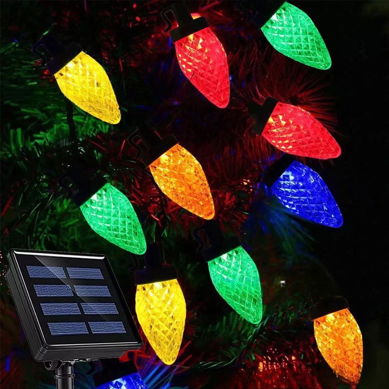 Cross-Border New Strawberry Light String Indoor and Outdoor Decorative Lights Atmosphere Lights Holiday Christmas Tree Lights Pine Cone Shaped Small Lanterns Cross-Border New Strawberry Light String Indoor and Outdoor Decorative Lights Atmosphere Lights Holiday Christmas Tree Lights Pine Cone Shaped Small Lanterns