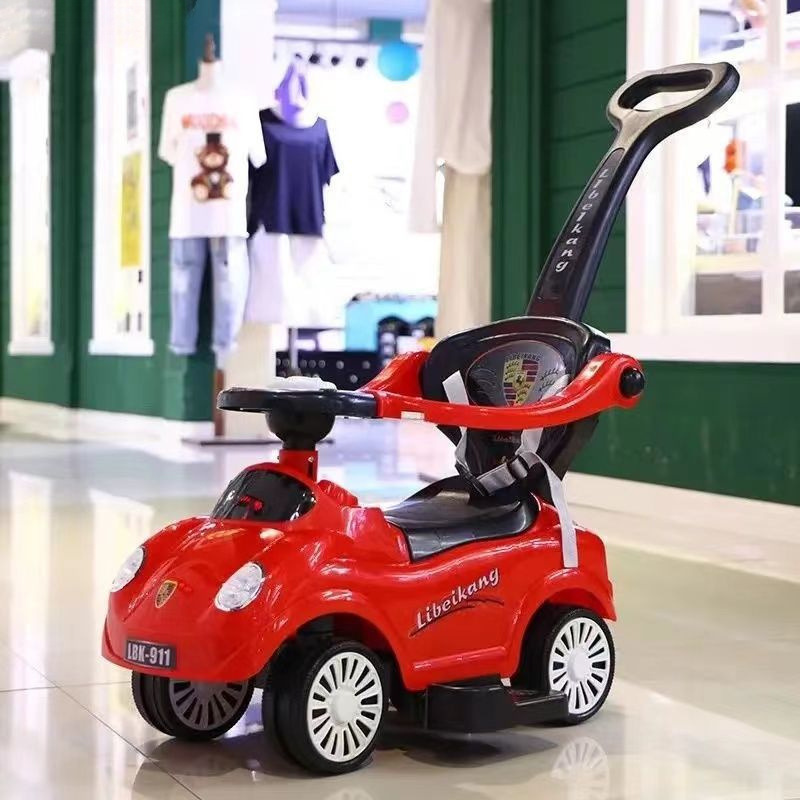 Niños de 1 - 3 años de edad torsión universal rueda anti-rollover coche de bebé patinaje de cuatro ruedas empuje patinaje coche de juguete