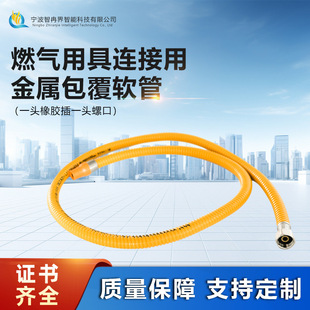 Gas pipe Gas pipe Natural gas liquefied gas pipe Household gas stove Gas stove Metal explosion-proof hose Anti-rodent