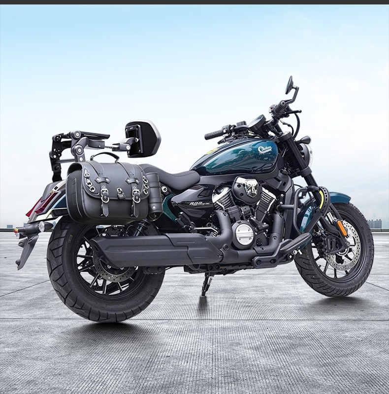 Suitable for Zongshen Cyclone Aqs250 Bumper Folding Backrest Quick-Release Side Bag Rear Rack Rear Backrest Modification Parts