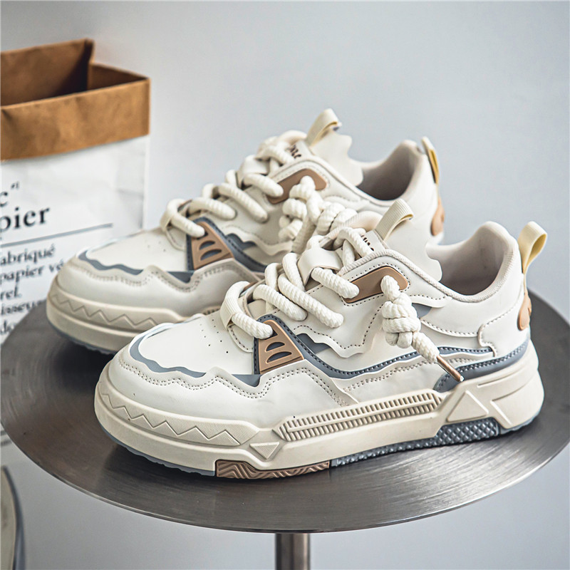 Zapatillas de deporte populares en vivo plataforma de nicho de moda zapatos de moda estilo coreano versátil deportes zapatos casuales transfronterizos zapatos casuales para hombres