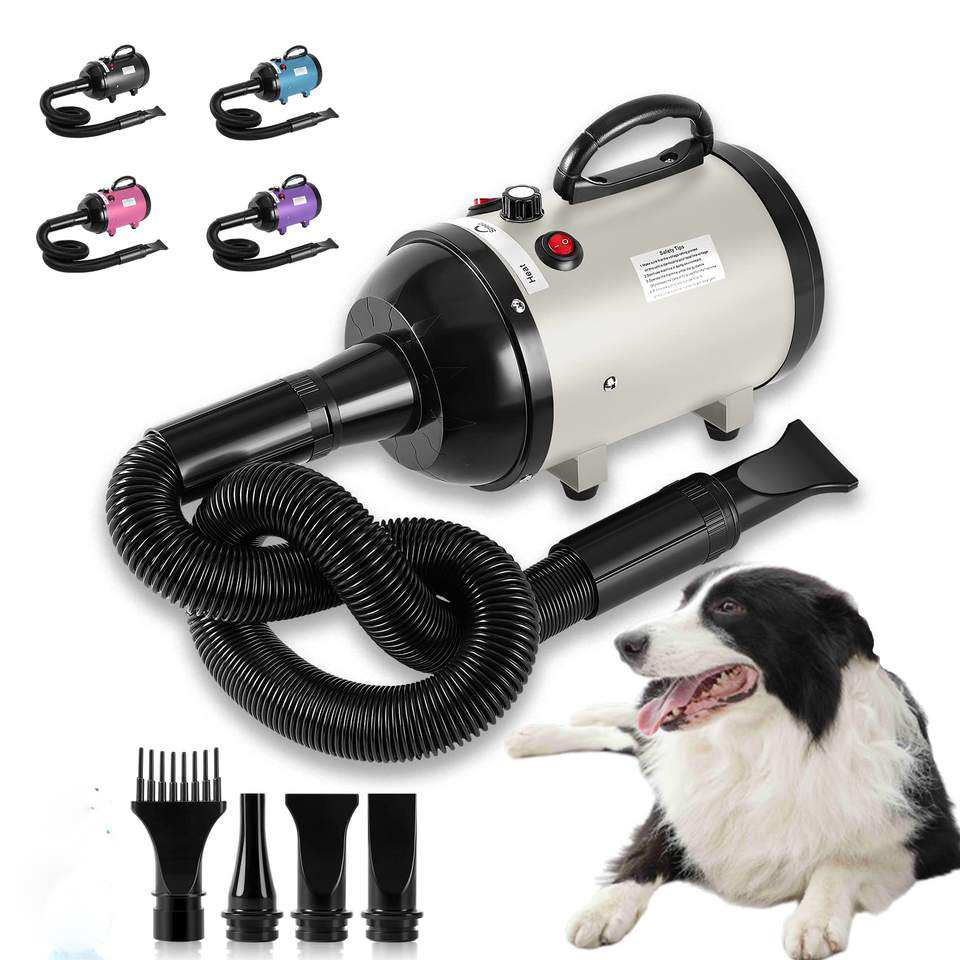 국경 축산 고출력 애완동물 송풍기 무단 가변 속도 온도 조절 가속 하이파워 드라이 울 기계