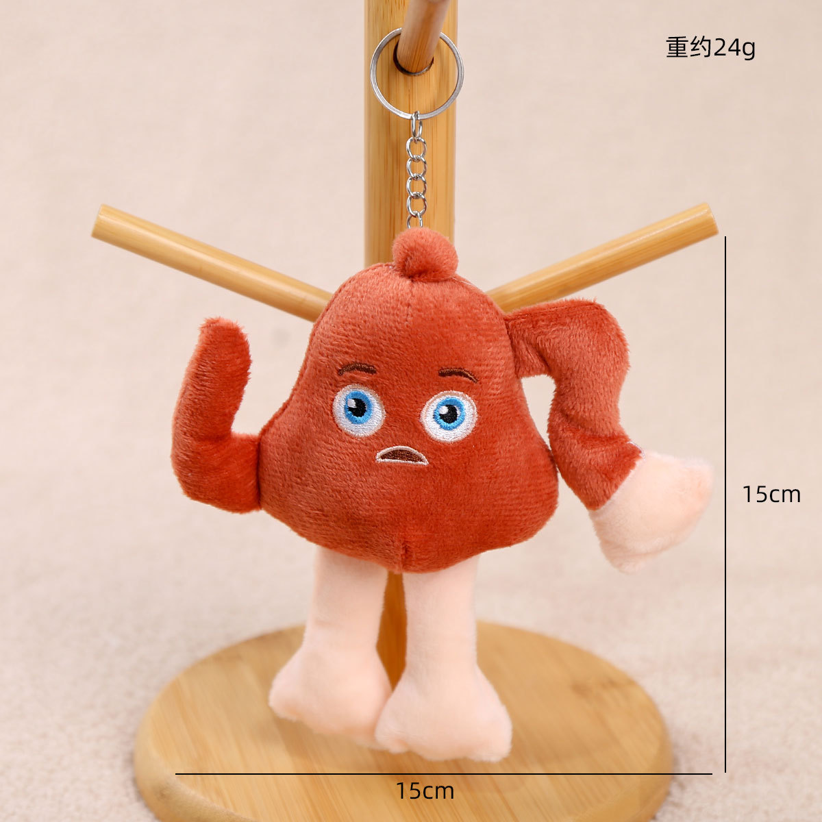 Peluches de la Colección Clásica de Montañas y Mareas, colgantes de muñecas de fusión, llaveros, muñecas de madera extranjeras transfronterizas, muñecas de tela al por mayor.