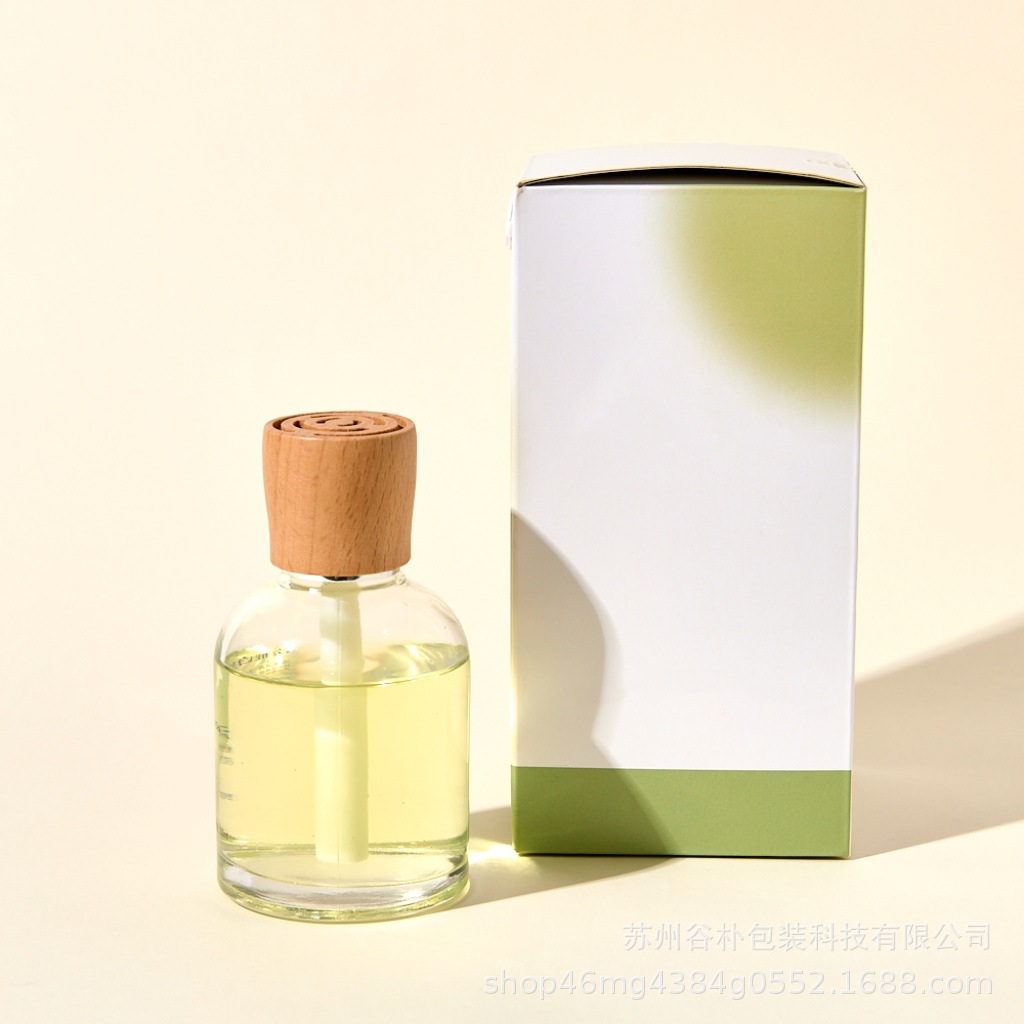 谷朴包装无火香薰瓶150ML车载香薰玻璃瓶空瓶高级简约香薰分装瓶