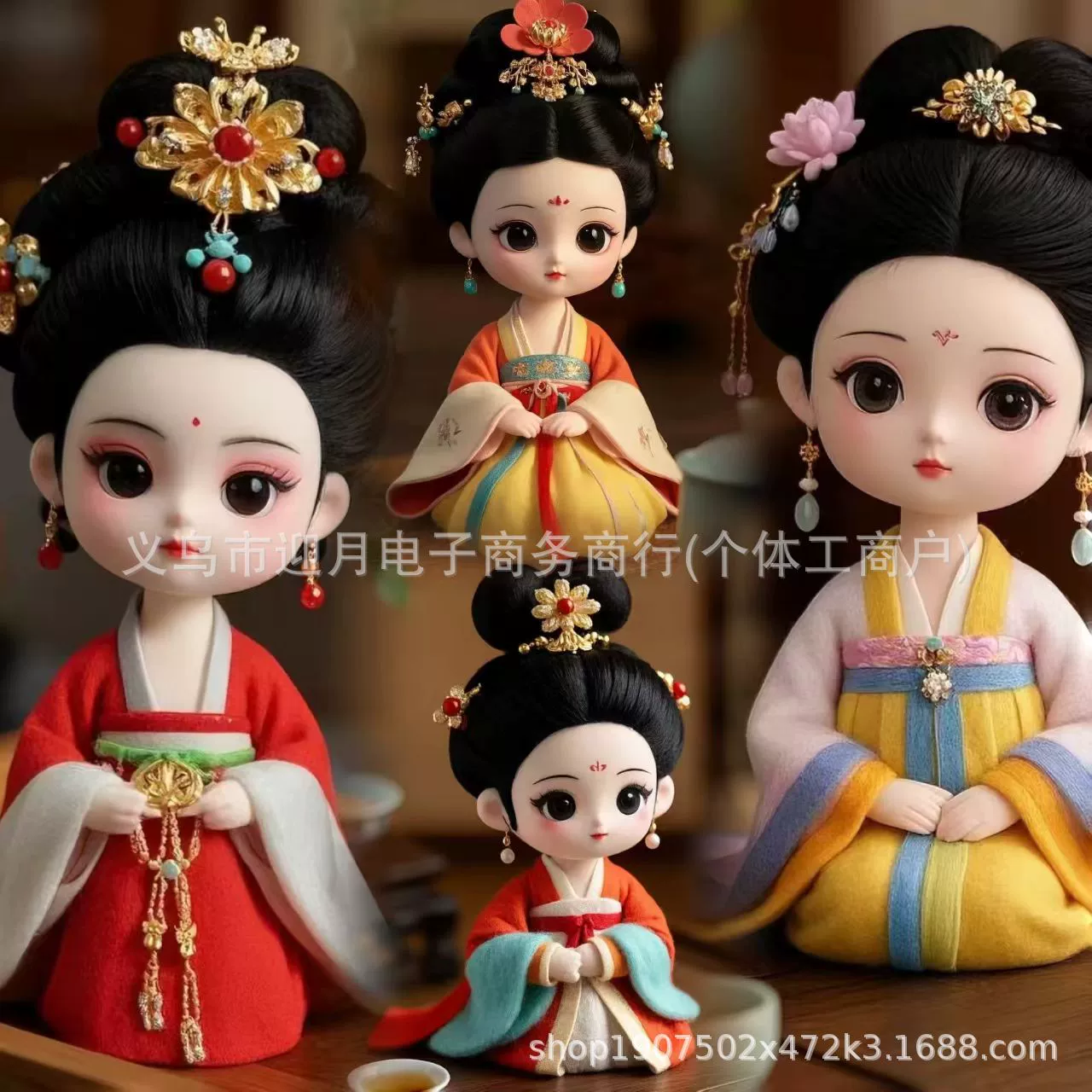 Женский брелок Tang Palace, подвеска для автомобильной сумки, плоская милая кукла в древнем стиле, подарок на день защиты детей, декоративная подвеска