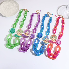 胸针;项链;耳环