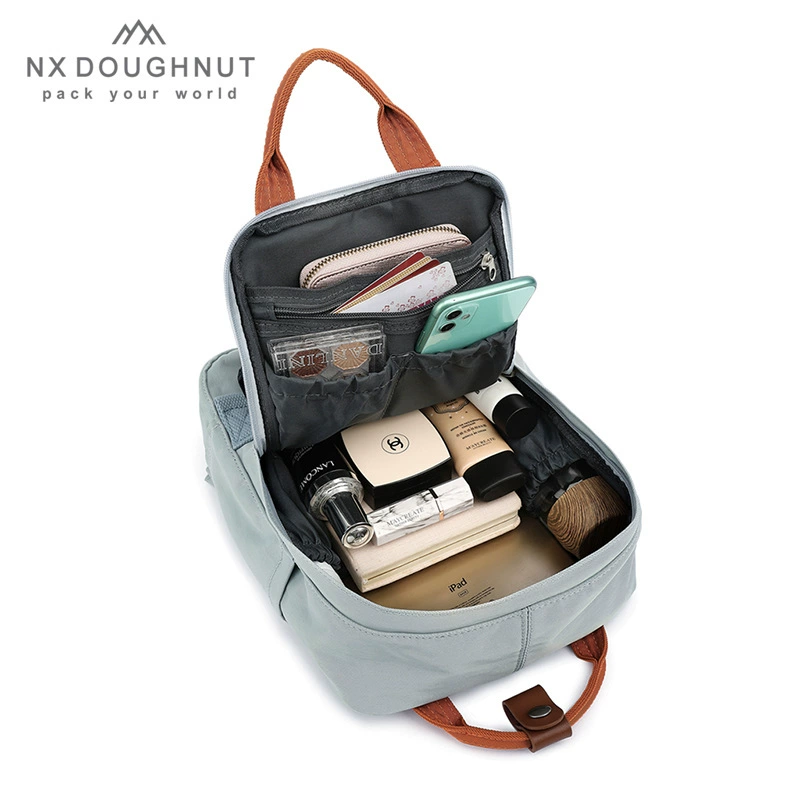 NX DOUGHNUT Donut, маленький рюкзак, симпатичная сумка