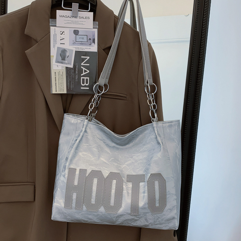 Bolsa de hombro de gran capacidad para mujeres 2024 nueva moda estudiantes clase de viaje bolsa de mano mano mano