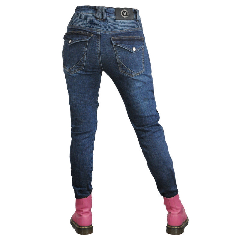 Volero motocicleta jeans motocicleta montar pantalones de Caballero de las mujeres pantalones de carreras de algodón puro Kevlar resistente a las lágrimas