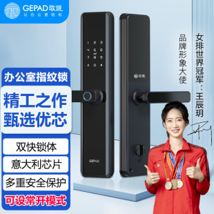 Songpai P08 Fingerprint Lock Smart Lock Anti-theft Door Fingerprint Password Lock Electronic Lock Office Class C Lock Core