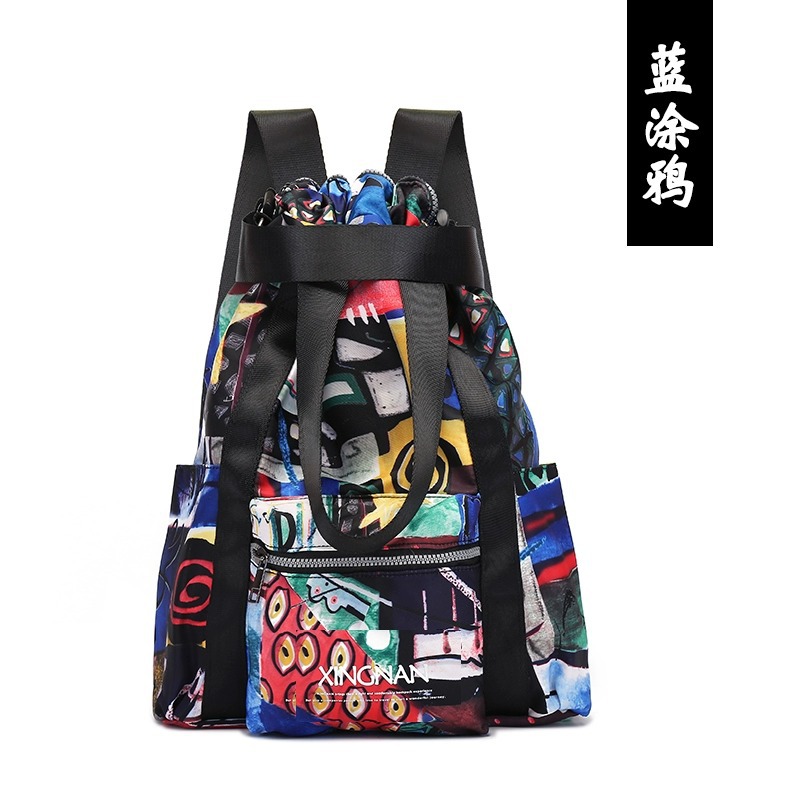 Xingnan/viajes Sur de viaje moda mochila crossbody bolsa lona gran capacidad