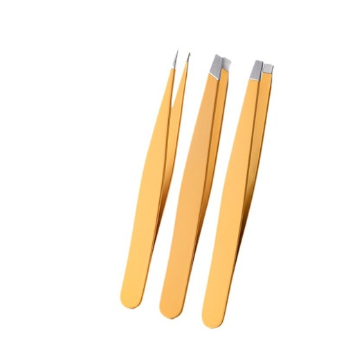 Eyebrow clip tweezers beard plucking men's special eyebrow clip artifact pliers women's stainless steel tool set