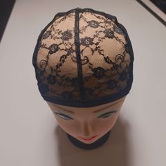 新商品の帽子のネットの帽子の頭のレースの帽子のかつらのネットの帽子のメーカーの直接販売の弾力の良いかつらの補助材料は調節することができます。