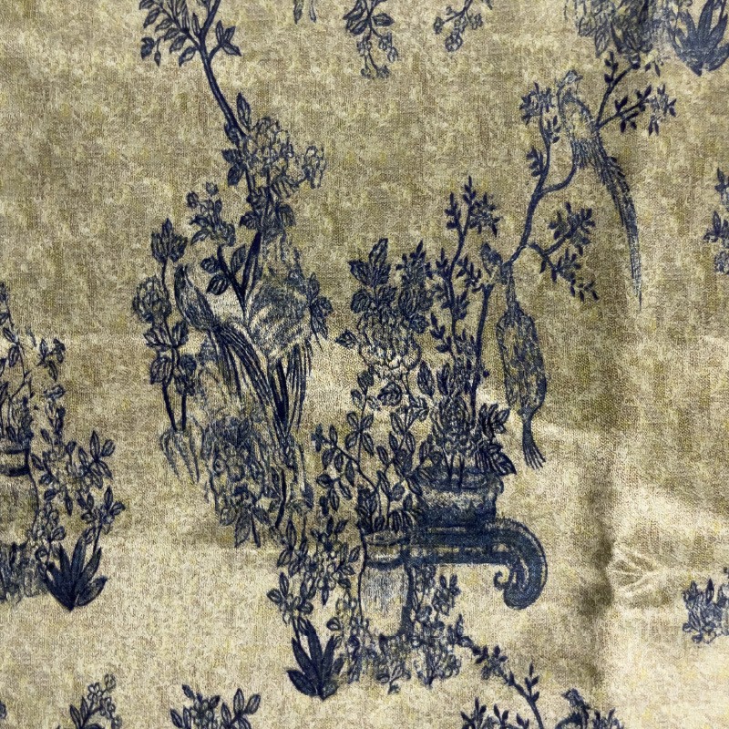 Jacquard de seda tela de árbol de flores de invierno / otoño falda de abrigo 38 mm 140 tela de ancho de puerta FD6536
