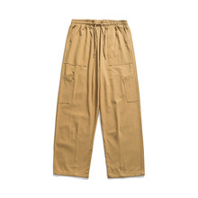 跨境直播杰克新款美式y长裤工装裤宽松直筒传洋九分裤boy爆款