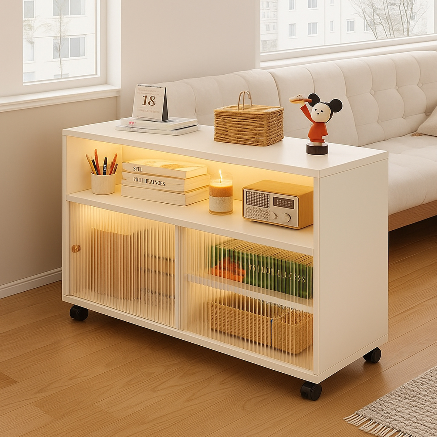 Cabinet Storage Cabinet Modern Minimalist Living Room Wall-Mounted Integrated Side Cabinet Storage Cabinet Home Dining Side Cabinet Storage Cabinet