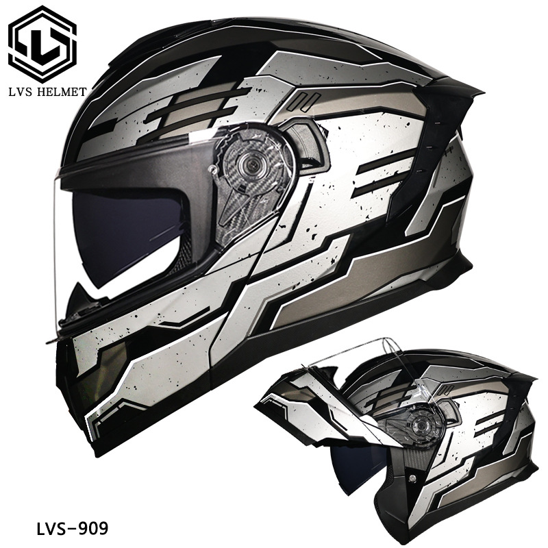 Casco Modular para Motocicleta LVS3C de ABS Certificación 3C para Motocicleta image 18