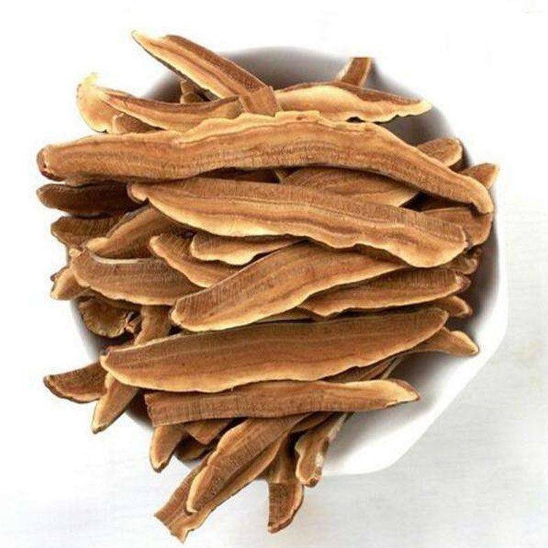 Tibetan Reishi Mushroom Dried Slices Ling Zhi 50g Box Traditional Herbal Wellness quality and texture