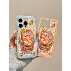 卡通治愈系软萌烛台糖果星星人适用iphone16promax苹果15手机壳14