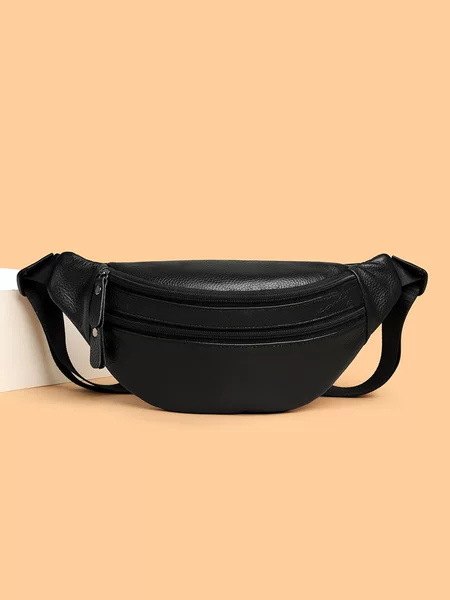 New men's chest bag, large-capacity waist bag, high-end feel, suitable for business trips and commuting, crossbody bag, casual sports bag, shoulder bag
