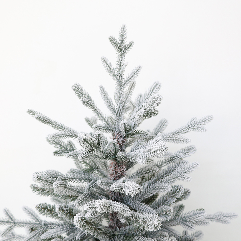Simulación de regalos de árboles de nieve pequeños adornos de cifrado florista ventana decoración escena de diseño fuente fábrica una pieza al por mayor