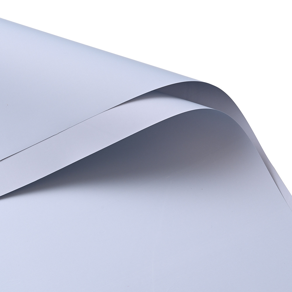 Jiemi materiales de flores florería floristería papel de embalaje de flores impermeable papel euroasiático de dos colores color sólido papel Ouya papel de embalaje de ramo