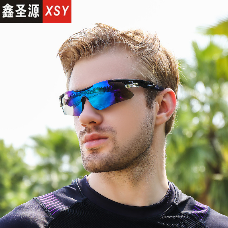 Outdoor sports glasses men's and women's Sunglasses quick sale bicycle