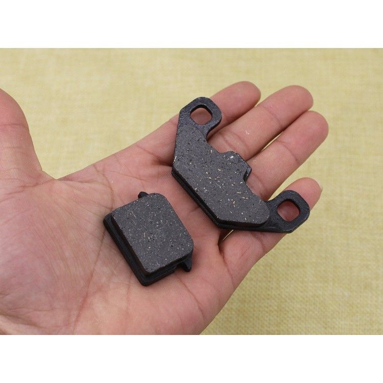 Coche eléctrico disco freno cuero pequeño AG modificado sola bomba freno pad motocicleta pulido pad batería coche freno pad