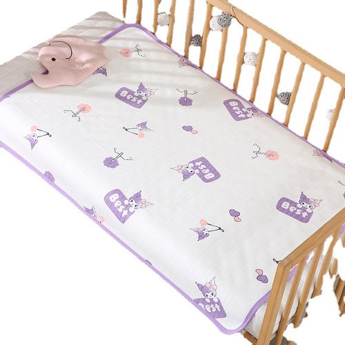 Children's Waterproof Washable Breathable Fabric Cute Diaper Pad Menstrual Pad Baby Supplies 100% Cotton Baby Waterproof Mat