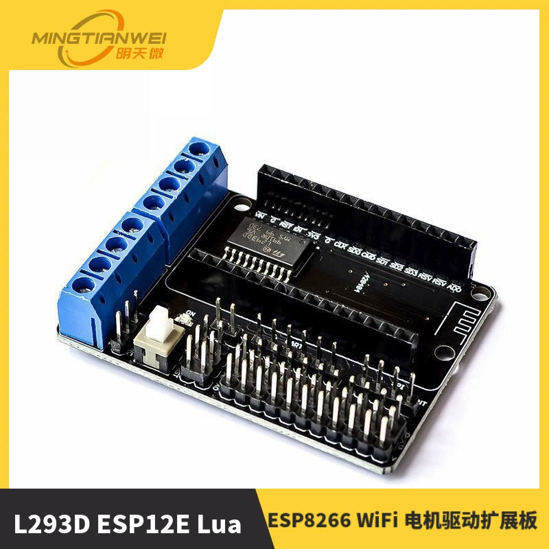 Плата расширения драйвера двигателя ESP8266 WIFI L293D ESP12E Lua IoT умный автомобиль