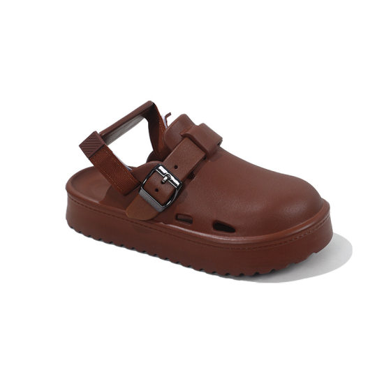 2025 New Two-Wear Birkenneth Shoes EVA Ultra Light Couple Baotou Slippers Fashion Joker Cross-Border high quality Sandals