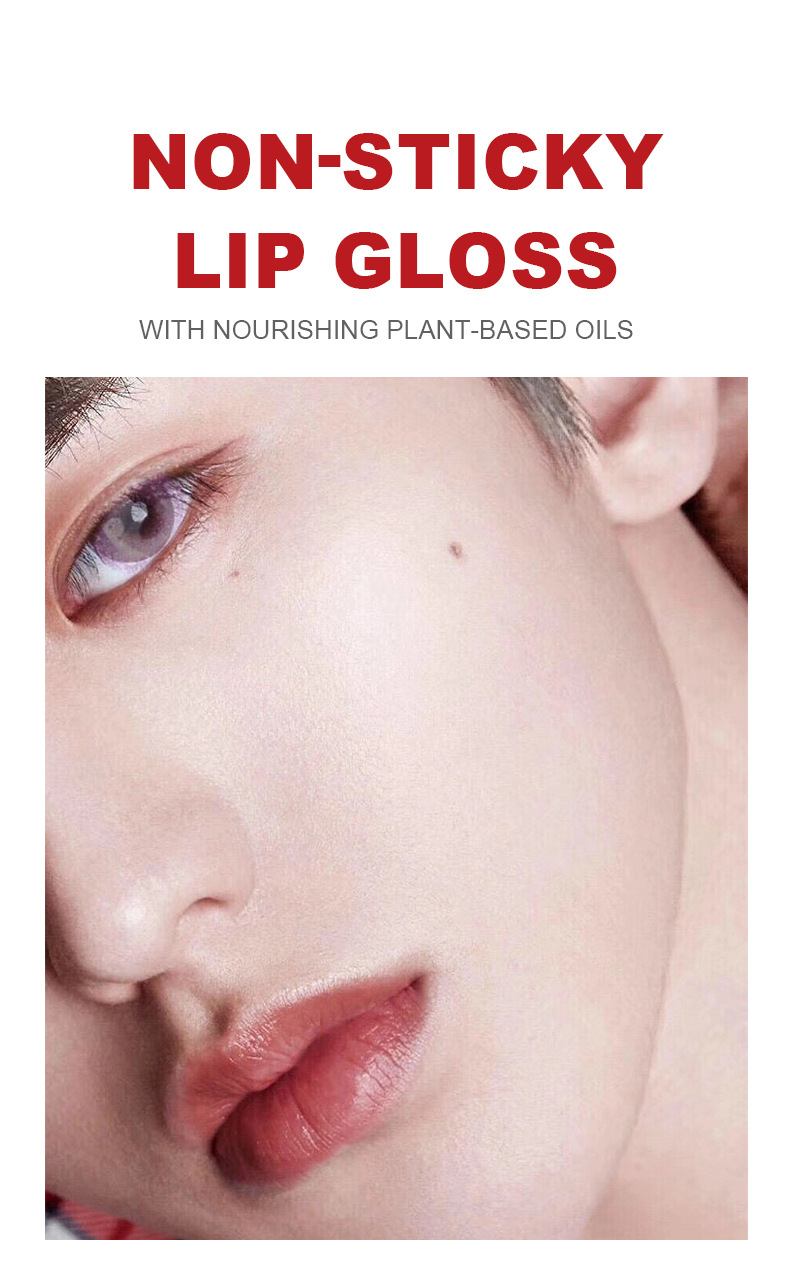 Fit Colors Marble Mirror Lip Gloss Water Essence Lip Mask Easy to Apply lip gloss Application Scenario