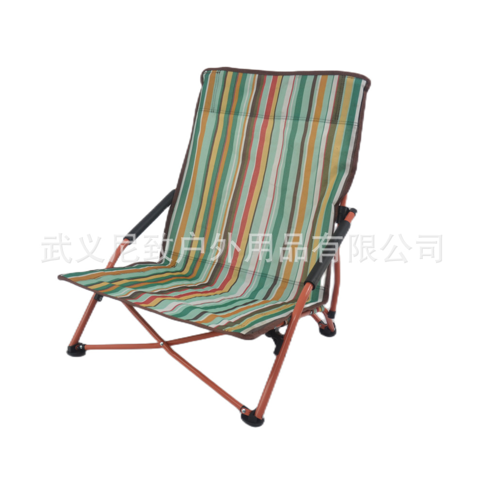 Camping Low Leg Chair Foldable Fishing Chair Car Travel Chair with Storage Bag Portable Outdoor Hiking Chair