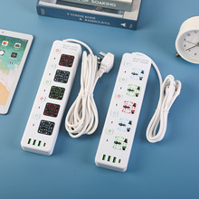 ���Q�Ų�W������Ӣ�˶๦��5��3��USB/1��TYPE-C��ײ�������PVC