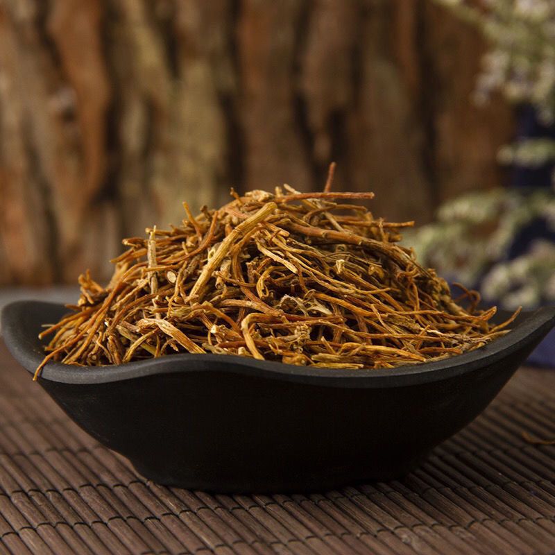 Dried Gentian Root Long Dan Cao 500g Sliced Chinese Herbal Tea and Decoction Herb key features
