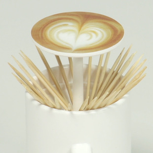 Spot wholesale Anya press toothpick bottle coffee cup toothpick bottle creative dustproof storage toothpick jar