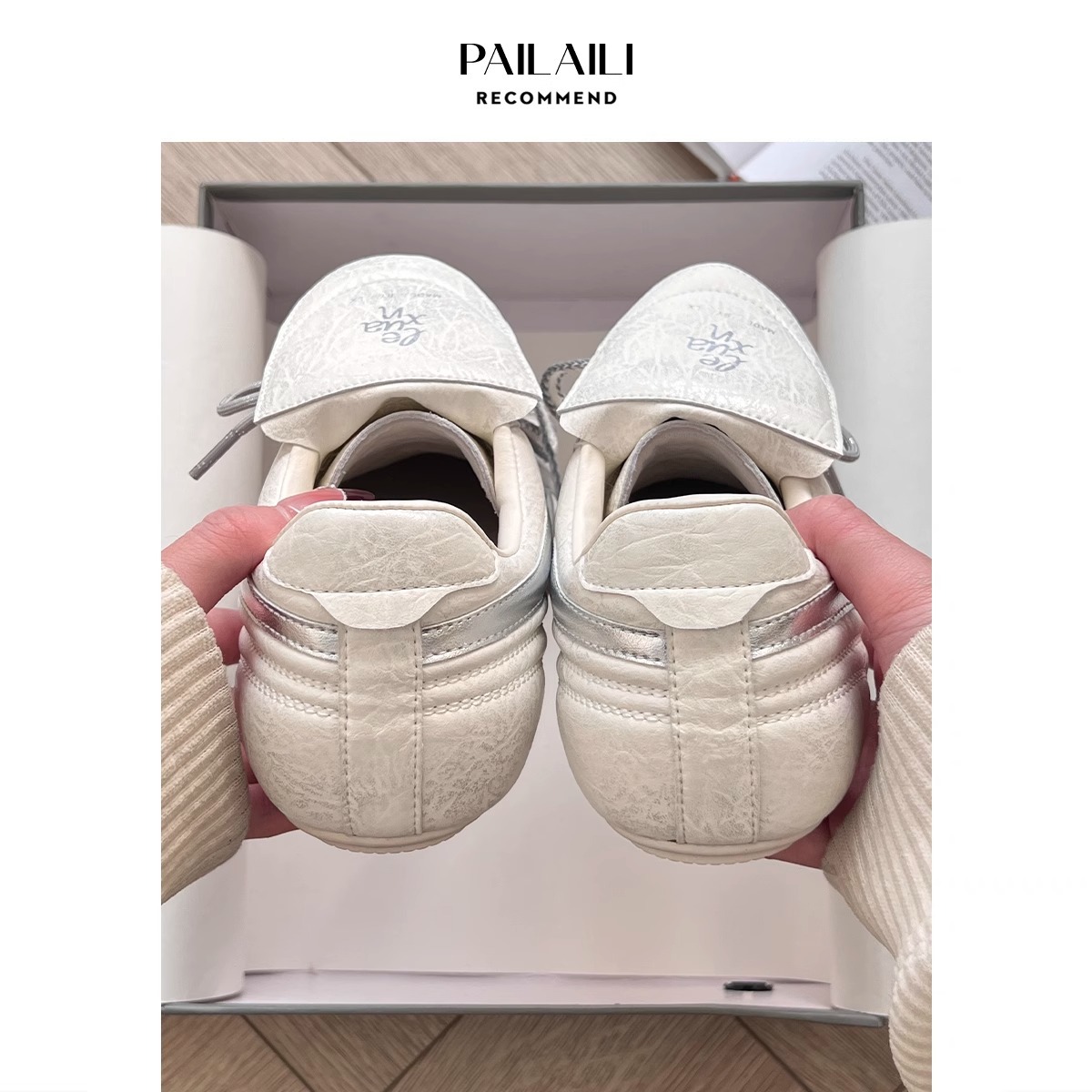 [chao no sur] 2,5 cm de altura zapatos de entrenamiento de primavera nicho cabeza redonda con base plana ligera zapatillas deportivas versátiles para mujeres