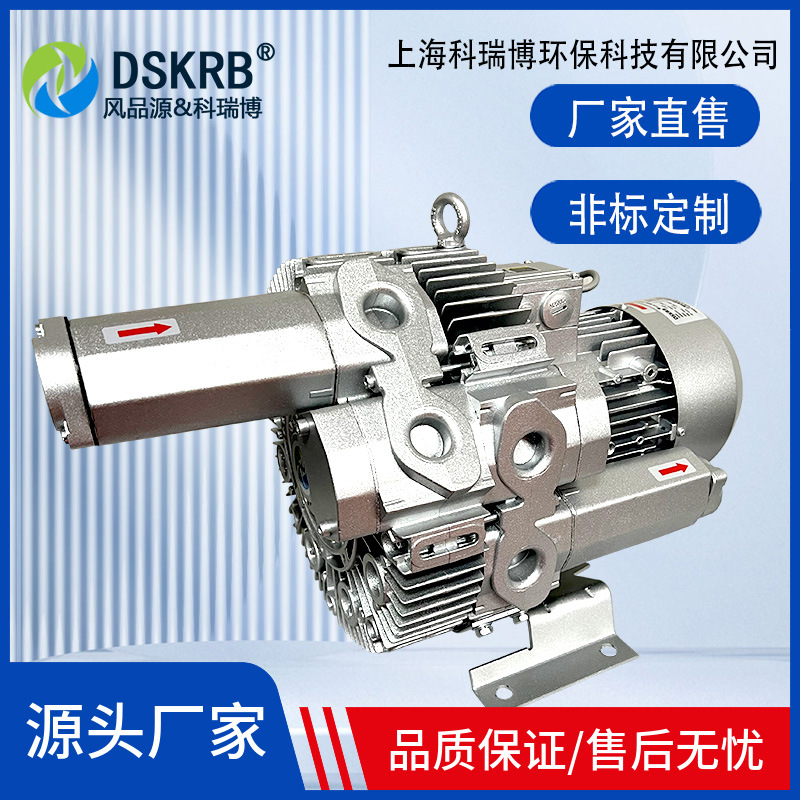 41D单段1.1KW 气环风机 漩涡气泵风机 真空泵污水处理工业气泵