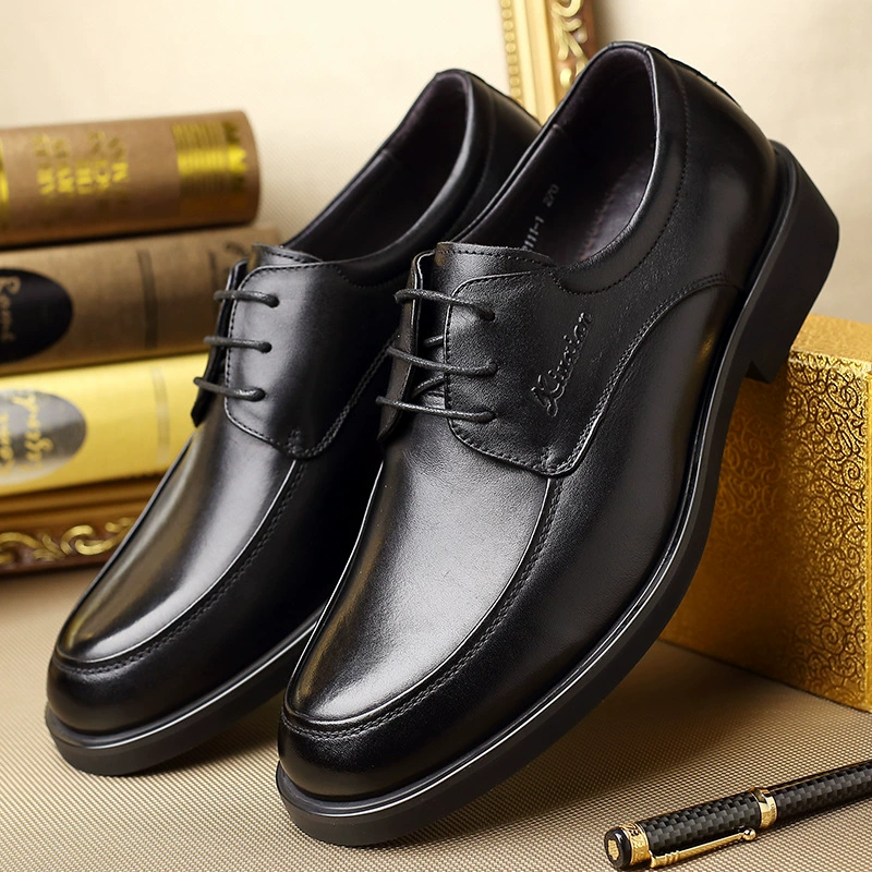 Очень Большие размеры Мужская обувь 45 большие деловые 46 Формальные кожаные туфли мужские 47 расширенные 48 британские 49 первый слой воловьей кожи 50 повседневные