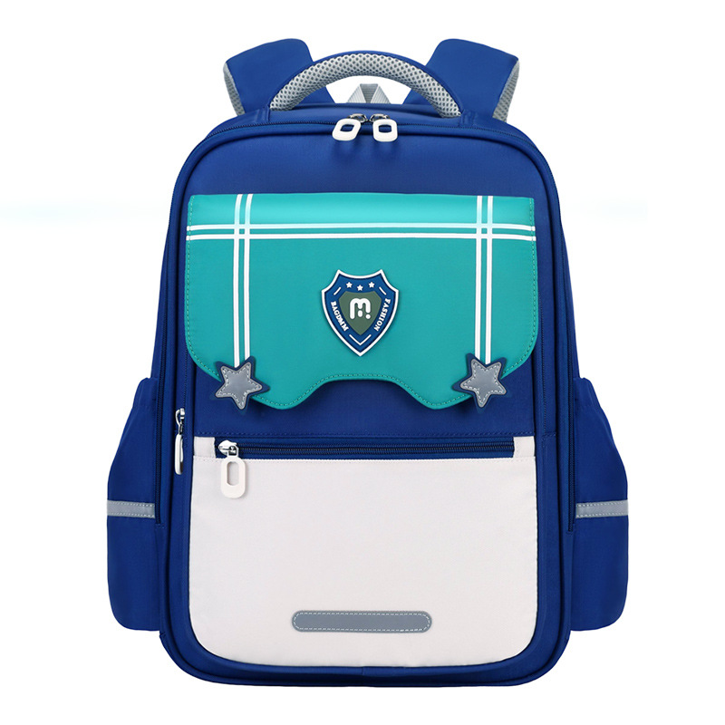 Mochilas escolares Yunduo para estudiantes de primaria, grados 1-6, reducción de la carga, prevención de salpicaduras de agua, múltiples compartimentos, mochilas de gran capacidad para niños, resistentes a la suciedad, hombres y mujeres