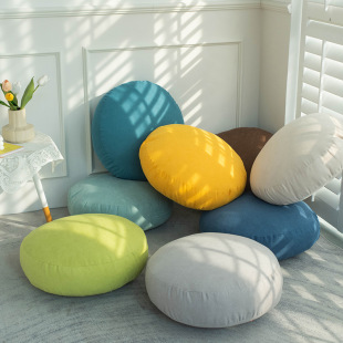 Futon Cushion Round Thickened Tatami Cushion Floor Seat Bedroom Bay Window Sitting Pier Office Chair