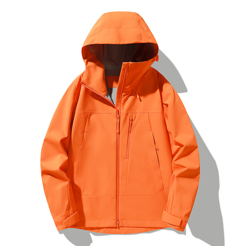 Tiktok Live-Stream Hit Product: Spring and Autumn Single-Layer Softshell Jacket, Unisex, Outdoor Two-Way Zip Jacket Tiktok Live-Stream Hit Product: Spring and Autumn Single-Layer Softshell Jacket, Unisex, Outdoor Two-Way Zip Jacket