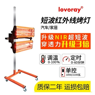 Покрасочная камера ближняя инфракрасная лампа для выпечки автомобильная лампа для краски из листового металла аэрозольная краска Высокая мощность сушка ремонт авто Косметическое покрытие Хрустальное покрытие